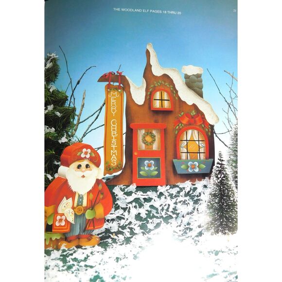 Tolehaven Vol. 2 Christmas Book Vintage 1991 Tole Painting - Picture 3 of 6